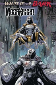 DF WHAT IF DARK MOON KNIGHT #1 SILVER SGN SCHULTZ