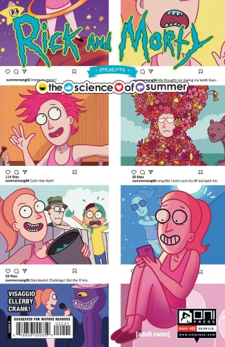 RICK AND MORTY PRESENTS SCIENCE OF SUMMER #1 CVR B ALLNAT