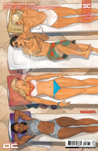 ACTION COMICS #1056 CVR F OTTO SCHMIDT SWIMSUIT 2 CARD STOCK VAR