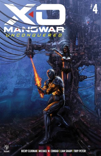 X-O MANOWAR UNCONQUERED #4 CVR A SHARP