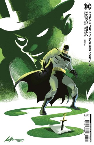 BATMAN THE ADVENTURES CONTINUE SEASON THREE #7 (OF 8) CVR C RAFAEL ALBUQUERQUE VILLAIN CARD STOCK VAR