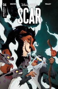 DISNEY VILLAINS SCAR #4 CVR Q FOC BONUS LEE ORIGINAL