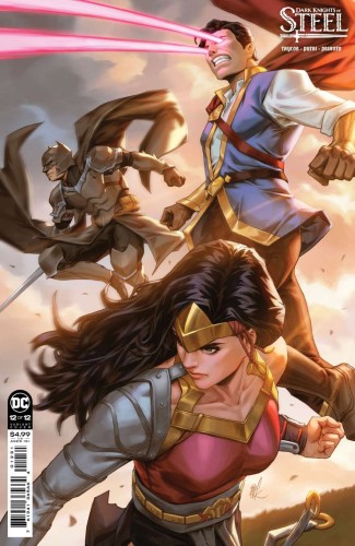 DARK KNIGHTS OF STEEL #12 (OF 12) CVR B EJIKURE CARD STOCK VAR