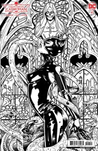 KNIGHT TERRORS CATWOMAN #1 (OF 2) CVR F INC 1:50 LEILA LEIZ CARD STOCK VAR