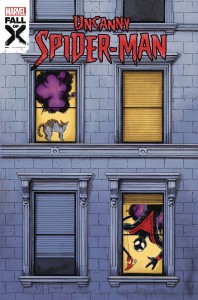UNCANNY SPIDER-MAN #1 DAVE WACHTER WINDOWSHADES VAR