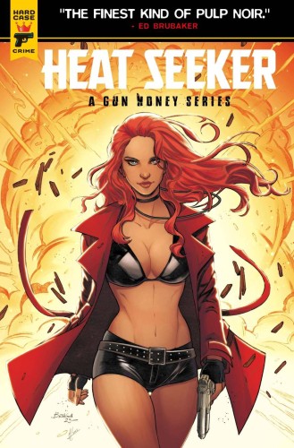 HEAT SEEKER GUN HONEY SERIES #4 (OF 4) CVR B BRAGA