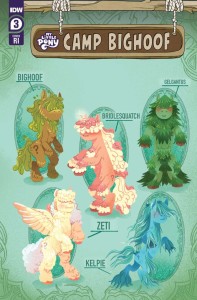 MY LITTLE PONY CAMP BIGHOOF #3 CVR C 10 GOUX