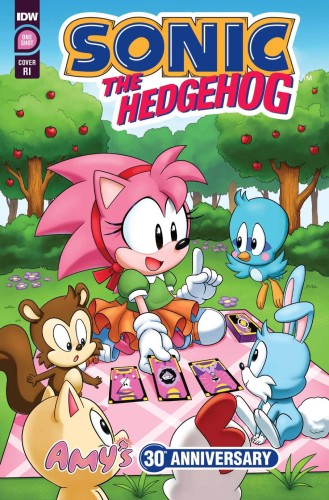 SONIC THE HEDGEHOG AMYS 30TH ANNV #1 CVR C 10 COPY HERNANDEZ