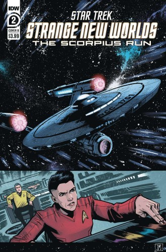 STAR TREK SNW SCORPIUS RUN #2 CVR B MASON