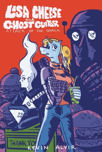 LISA CHEESE & GHOST GUITAR GN VOL 01 ATTACK OF SNACK (9781603095280)