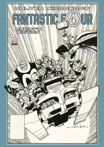 WALTER SIMONSON FANTASTIC FOUR ARTISTS ED (9798887240350)