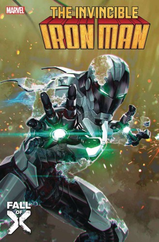 DF INVINCIBLE IRON MAN #9 DUGGAN SGN