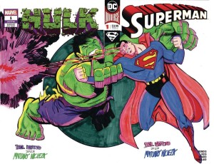 DF MARVEL & DC COMICS TWO PIECE BLANK VAR NICEZA DEBATO