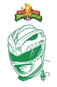 DF MMPR 30TH ANN SP #1 BLANK COMISSIONS CVR ART HAESER SGN