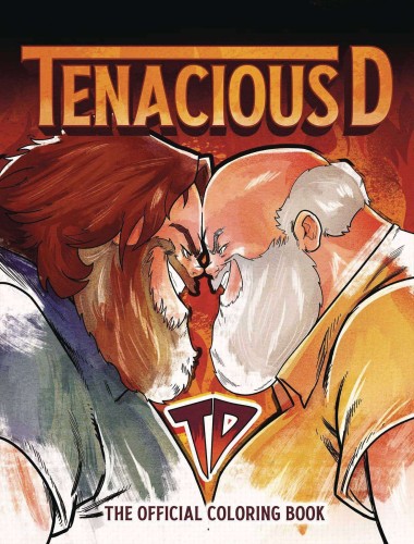 TENACIOUS D OFFICIAL COLORING BOOK (9781970047219)