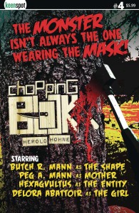 CHOPPING BLOCK #4 CVR C B-MOVIE POSTER