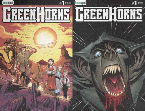 GREENHORNS #1 CVR H HOLOFOIL FLIP COVER