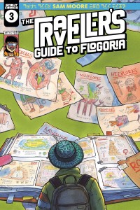 TRAVELLERS GUIDE TO FLOGORIA #3 CVR A MOORE