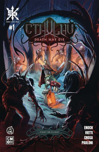 CTHUHLU DEATH MAY DIE #1 (OF 4) CVR A BUSCAGLIA & LANZA