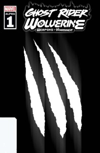 GHOST RIDER WOLVERINE WEAPONS VENGEANCE ALPHA #1 (OF 4) WOLVERINE INSIGNIA VAR