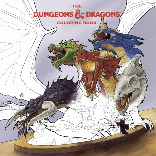 DUNGEONS & DRAGONS COLORING BOOK (9781984862198)