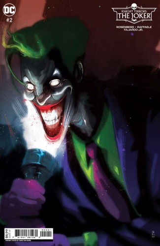 KNIGHT TERRORS THE JOKER #2 (OF 2) CVR B CHRISTIAN WARD CARD STOCK VAR