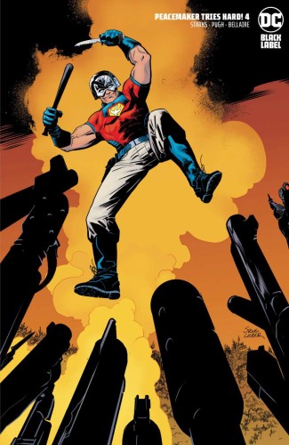 PEACEMAKER TRIES HARD #4 (OF 6) CVR B STEVE LIEBER VAR