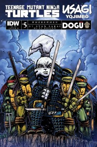 TMNT USAGI YOJIMBO WHEREWHEN #5 CVR B EASTMAN