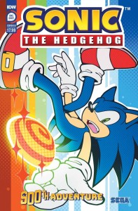 SONIC THE HEDGEHOGS 900TH ADVENTURE CVR B SEGA OF JAPAN