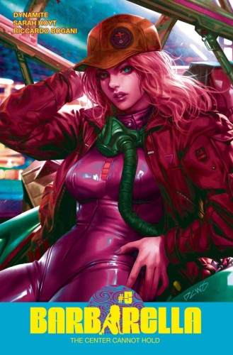 BARBARELLA CENTER CANNOT HOLD #5 CVR M FOC CHEW ULTRAVIOLET