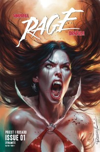 VAMPIRELLA DRACULA RAGE #1 CVR V FOC FOIL PARRILLO