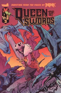 QUEEN OF SWORDS BARBARIC STORY #2 CVR B GOODEN