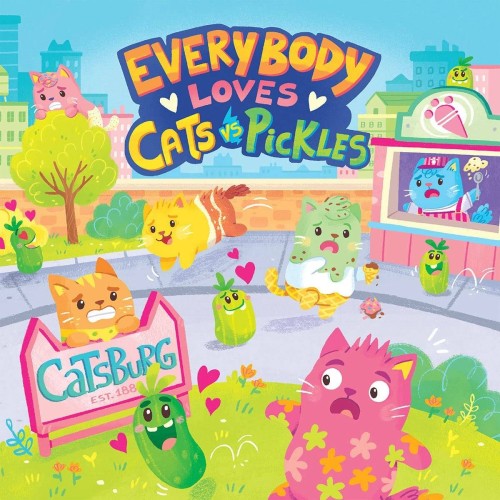 EVERYBODY LOVES CATS VS PICKLES HC (9781948206488)