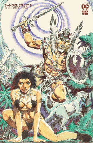 DANGER STREET #8 (OF 12) CVR B MIKE GRELL CARD STOCK VAR