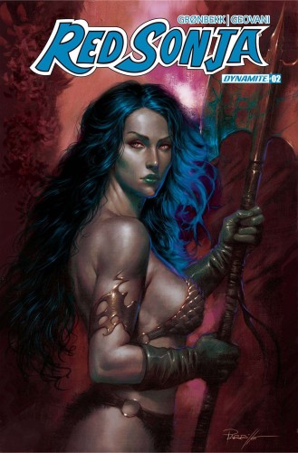 RED SONJA 2023 #2 CVR ZB FOC PARRILLO ULTRAVIOLET