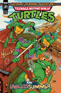 IDW ENDLESS SUMMER TMNT SATURDAY MORNING ADV CVR A TANGO
