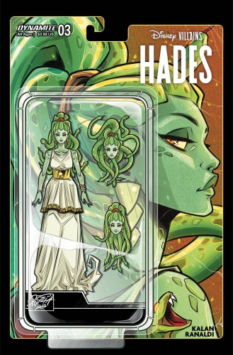 DISNEY VILLAINS HADES #3 CVR E ACTION FIGURE