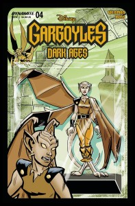 GARGOYLES DARK AGES #4 CVR F ACTION FIGURE
