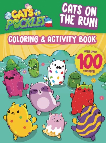 CATS ON RUN COLORING & ACTIVITY BOOK SC (9781948206587)