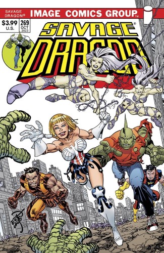 SAVAGE DRAGON #269 CVR B LARSEN