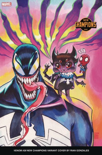 VENOM #26 RIAN GONZALES NEW CHAMPIONS VAR