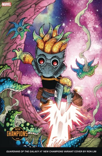 GUARDIANS OF THE GALAXY #7 RON LIM NEW CHAMPIONS VAR
