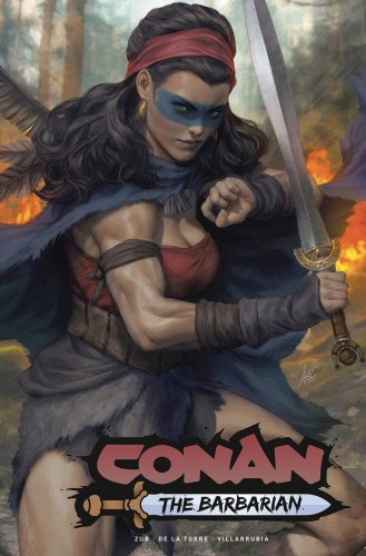 CONAN BARBARIAN #1 SDCC FOIL ARTGERM VAR