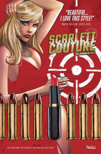 SCARLETT COUTURE MUNICH FILE #1 (OF 5) SDCC PANOSIAN COPIC VAR