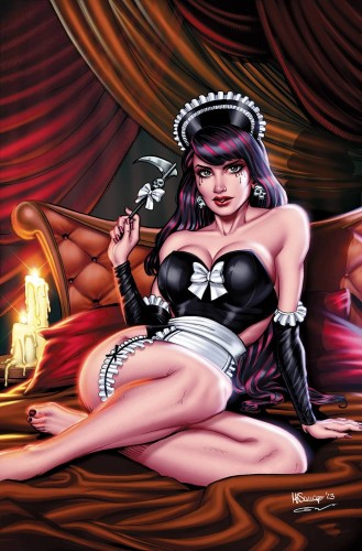 TALES OF TERROR 2023 HALLOWEEN SPECIAL CVR C M SANAPO