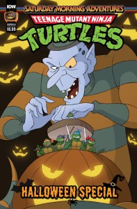 TMNT SATURDAY MORNING ADV HALLOWEEN SPECIAL #1 CVR B SCHOENING