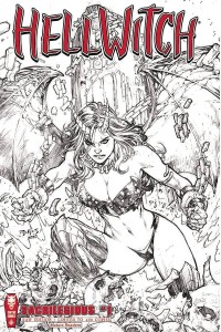 HELLWITCH SACRILEGIOUS #1 CVR F RAW ED