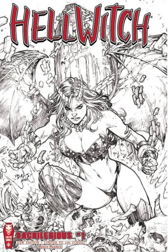 HELLWITCH SACRILEGIOUS #1 CVR F RAW ED