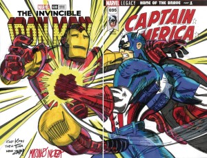 DF MARVEL DC TWO PIECE BLANK VAR NICIEZA & BRANDINELLI SGN