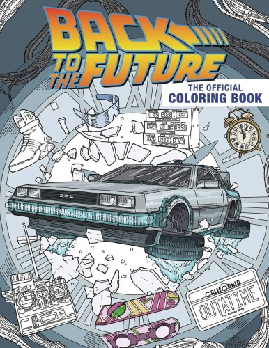BACK TO THE FUTURE OFFICIAL COLORING BOOK (9798886632699)